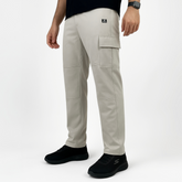 Woven Terry Cargo Pants